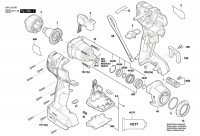 Bosch 3 601 JJ2 200 Gdx 18V-200 Impact Wrench 18 V / Eu Spare Parts